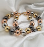 Metallic Hoops