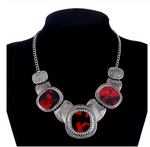 Bohemin Bib - Red