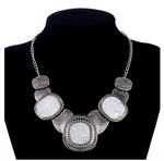 Bohemin Bib - White