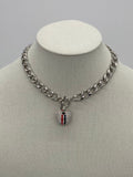Timeless Hearts - Silver/Stripes
