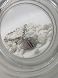 Timeless Hearts - Silver/Stripes