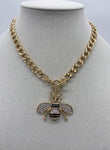 Bee-Ti-Ful - Gold/Rhinestones