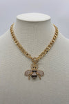 Bee-Ti-Ful - Gold/Rhinestones