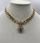 Timeless Hearts - Gold/Stripes
