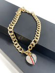 Timeless Hearts - Gold/Stripes