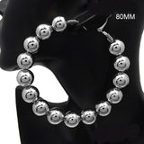 Metallic Hoops