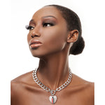 Timeless Hearts - Silver/Stripes