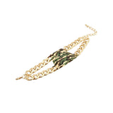 Girls Like Camo - Gold